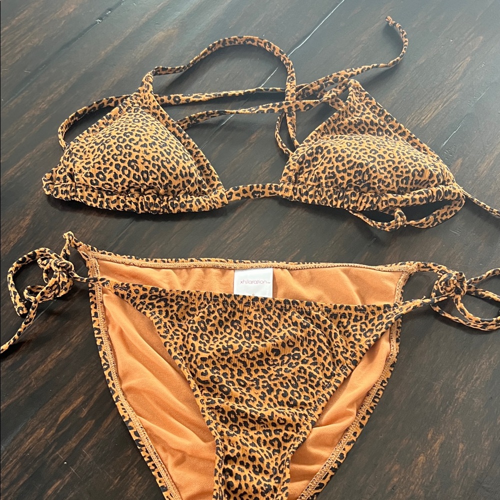 Xhilaration Leopard Print Bikini